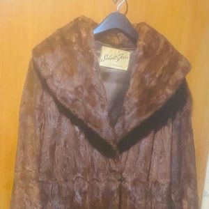 Brown Vintage Fur Coat